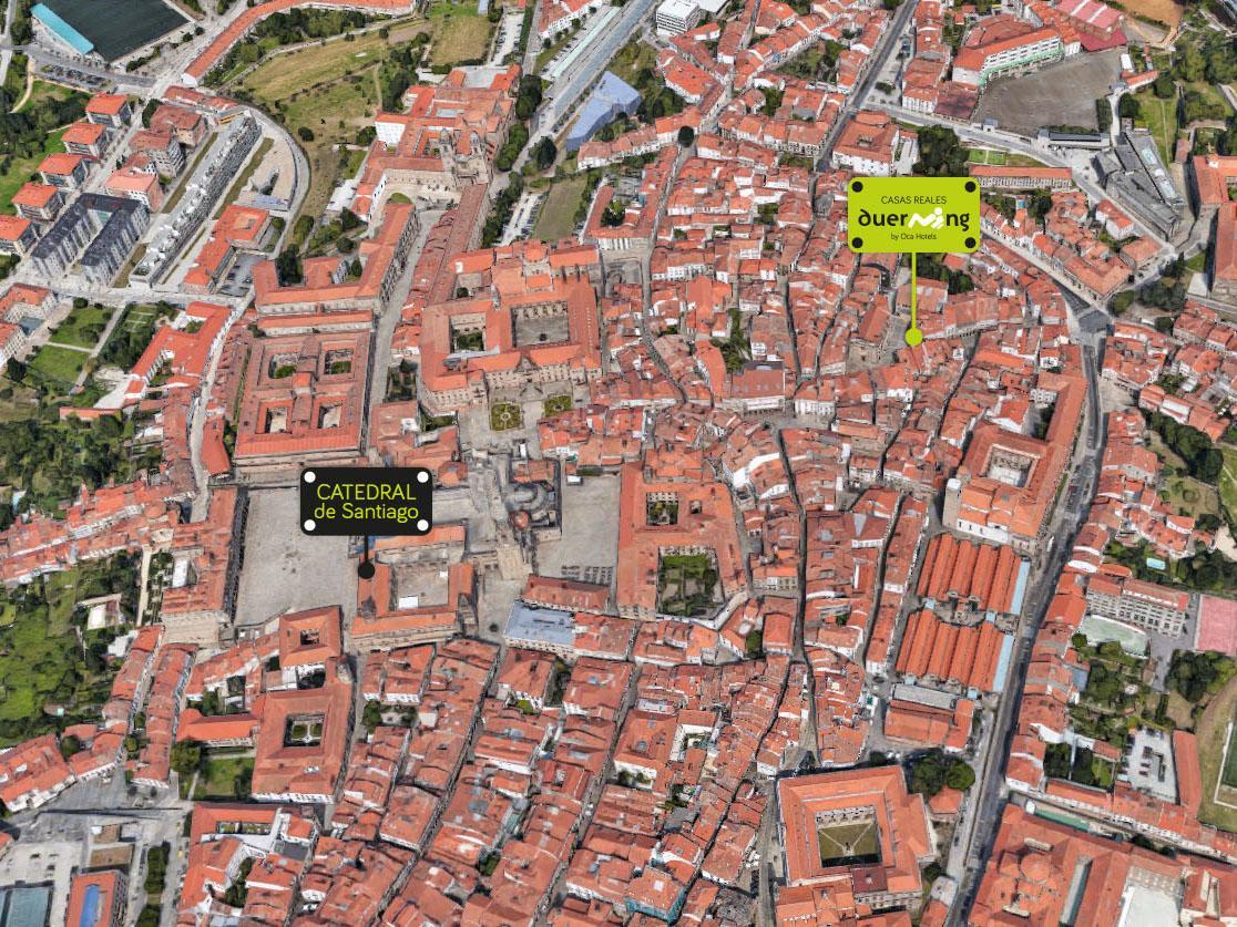 Ferienwohnung Inicia Casas Reales Santiago de Compostela Exterior foto